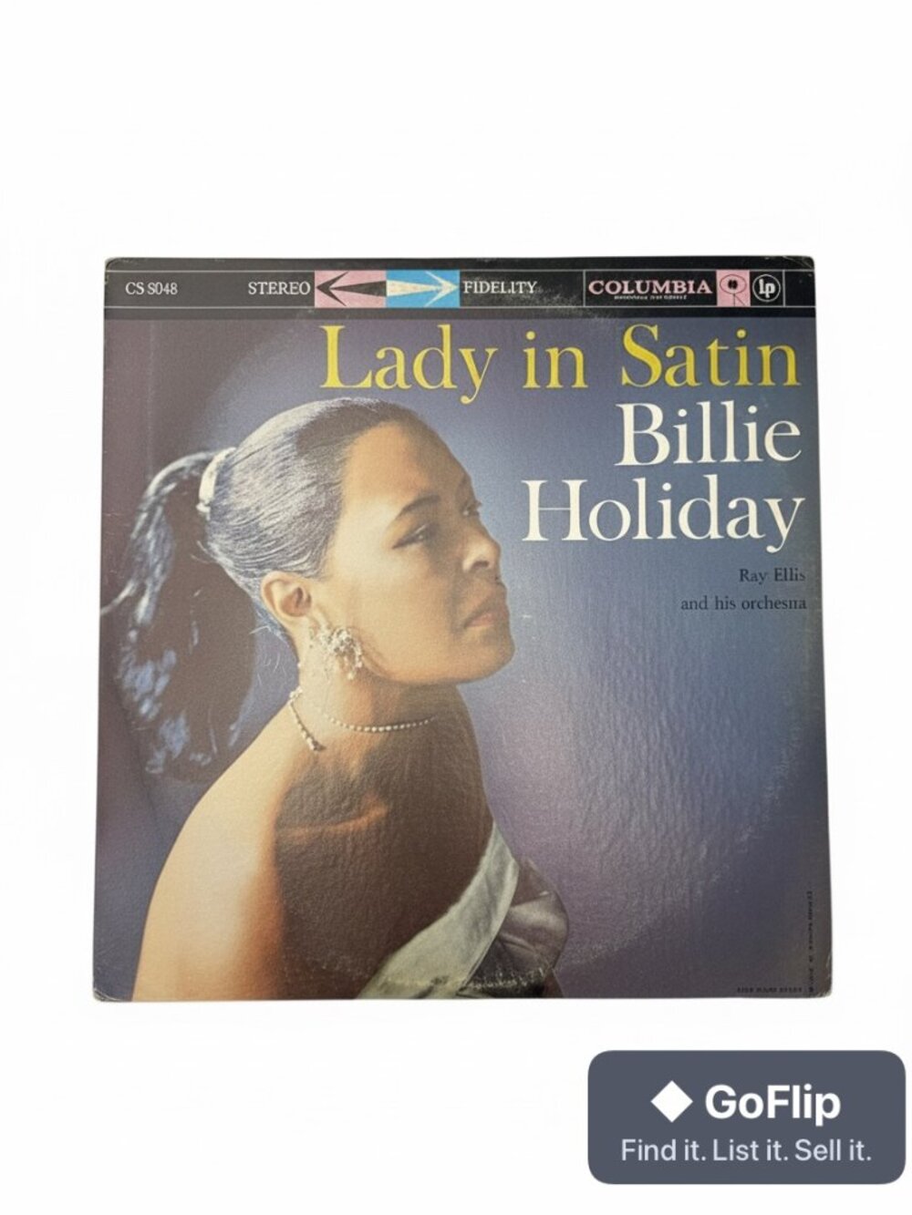 Billie Holiday Lady in Satin CS Six Eyes 8048 Original Press